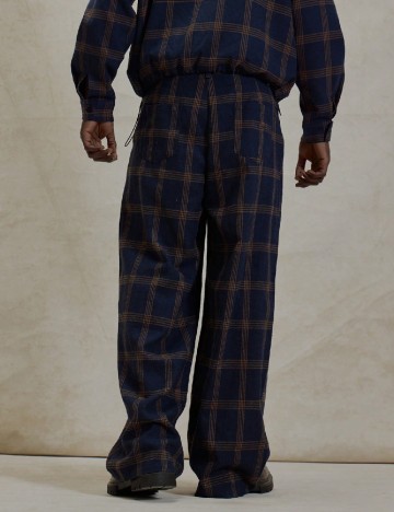 Pantaloni Musero, bleumarin