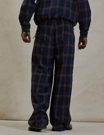 Pantaloni Musero, bleumarin