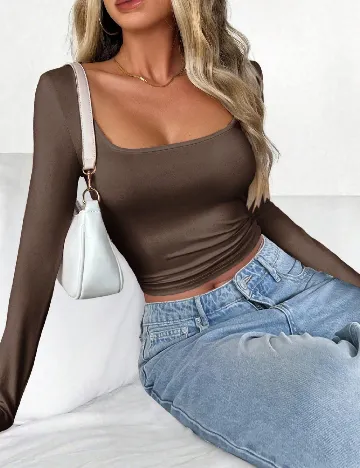 Bluza SHEIN, maro