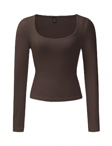 Bluza SHEIN, maro
