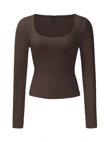 Bluza SHEIN, maro