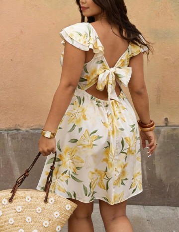 Rochie scurta SHEIN CURVE, mix culori