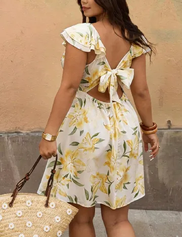 Rochie scurta SHEIN CURVE, mix culori