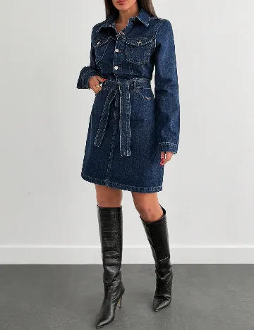 Rochie scurta SHEIN, albastru