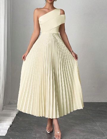 Rochie lunga SHEIN, galben deschis
