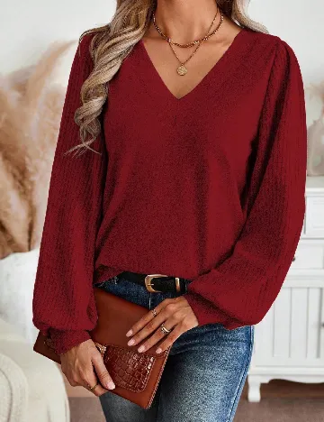 Bluza SHEIN, rosu