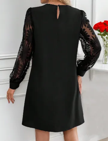 Rochie scurta Emery Rose, negru