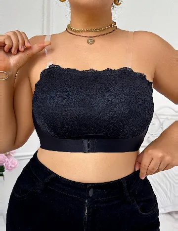 Bustiera SHEIN, negru