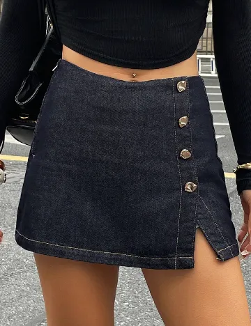 Fusta pantalon Dazy, bleumarin