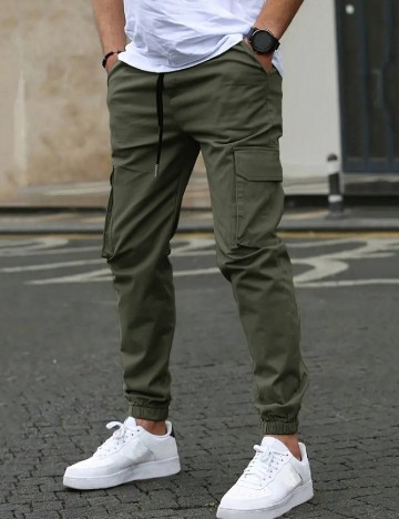 Pantaloni SHEIN, kaki