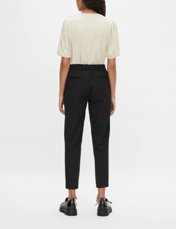 Pantaloni Object, negru