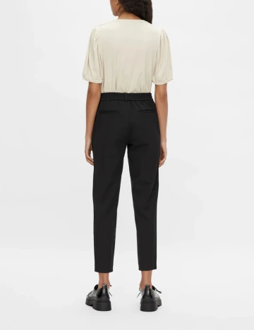 Pantaloni Object, negru