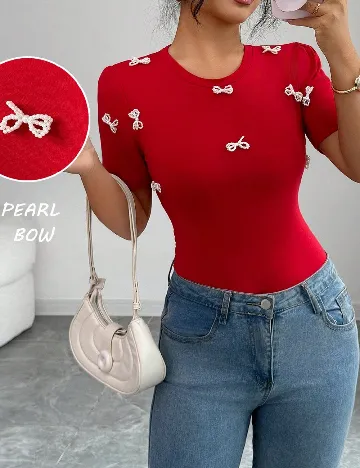Tricou SHEIN, rosu