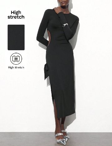Rochie medie SHEIN, negru
