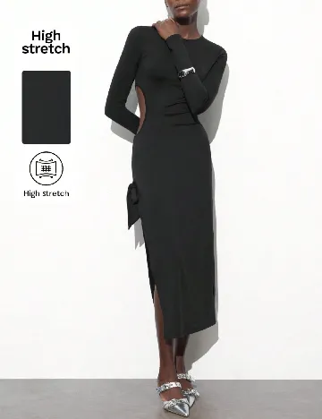 Rochie medie SHEIN, negru