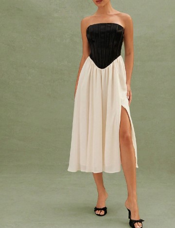 Rochie medie SHEIN, crem