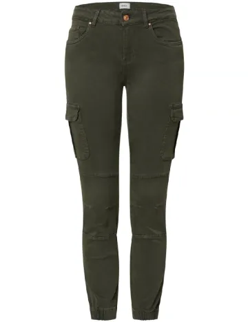 Pantaloni Only, kaki Verde