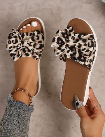 Slapi SHEIN, animal print