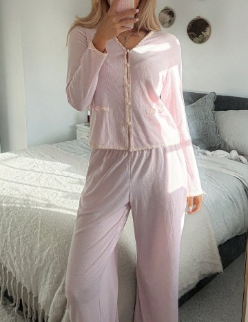 Pijama Dazy, roz deschis