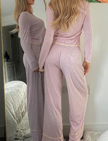 Pijama Dazy, roz deschis