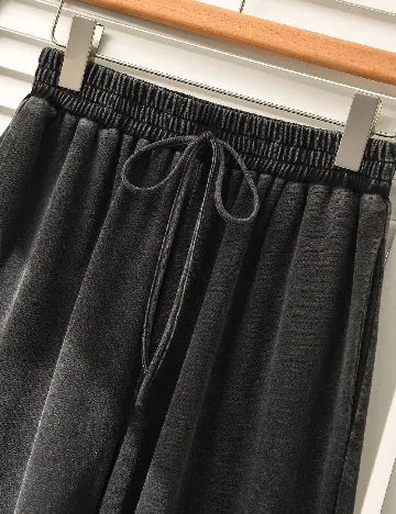 Pantaloni SHEIN, gri inchis