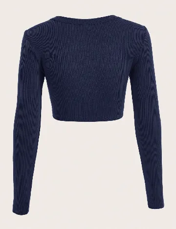 Top SHEIN, bleumarin