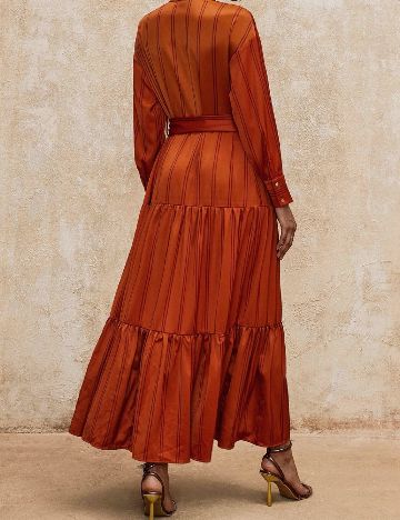 Rochie medie SHEIN, portocaliu