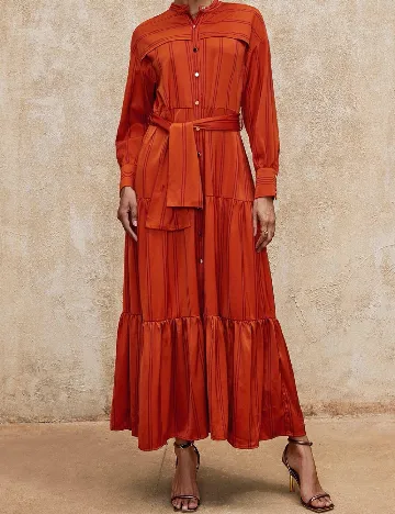 Rochie medie SHEIN, portocaliu