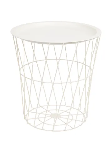 Cos de depozitare Studio Home, alb