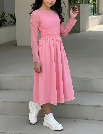 Rochie Shein Kids, roz