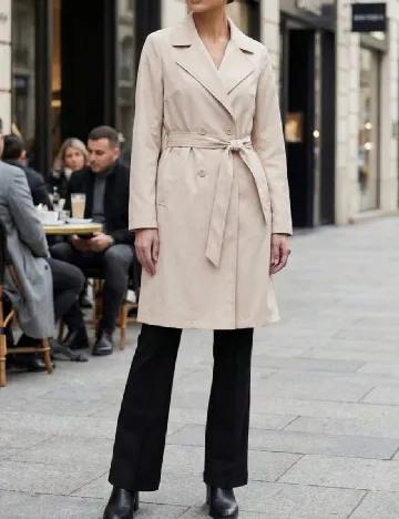 Trench SHEIN, bej
