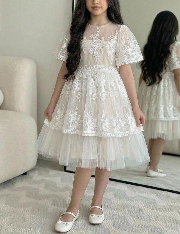 Rochie Shein Kids, alb
