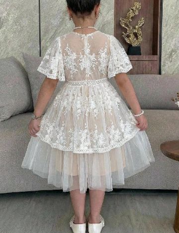 Rochie Shein Kids, alb