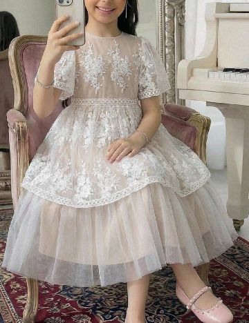 Rochie Shein Kids, alb