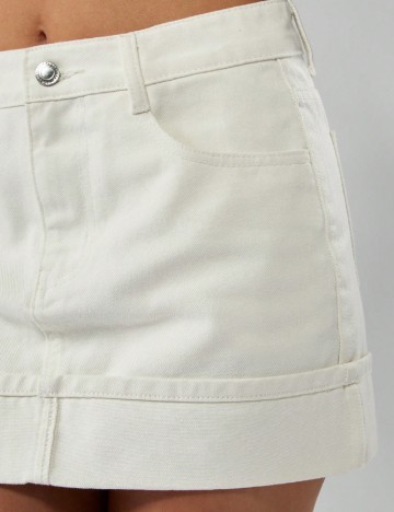 Fusta Missguided, alb