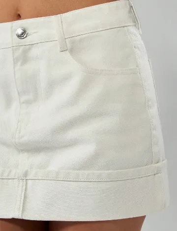 Fusta Missguided, alb