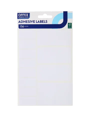 Set etichete Office Essentials, alb