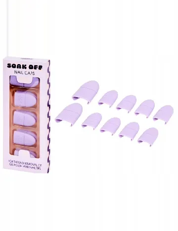 Capsule pentru indepartarea ojei 10 bucati Dayes, mov