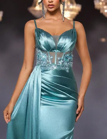 Rochie lunga SHEIN, albastru