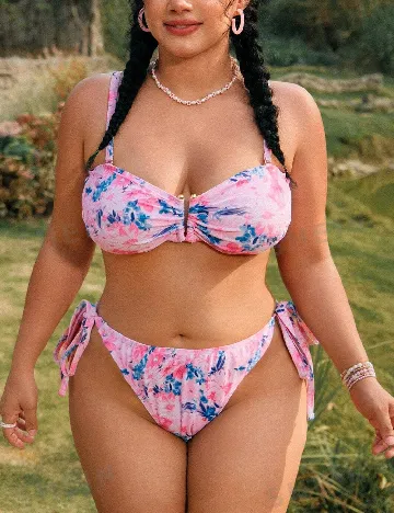 Costum de baie SHEIN CURVE, mix culori