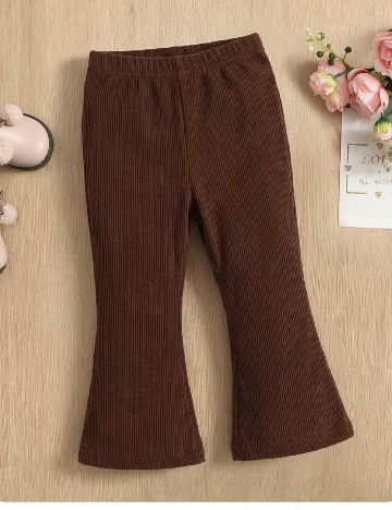 Pantaloni Shein Kids, maro