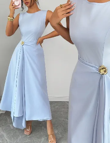 Rochie lunga SHEIN, albastru