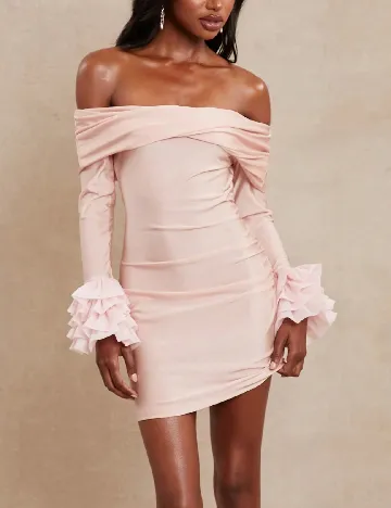 Rochie scurta SHEIN, roz