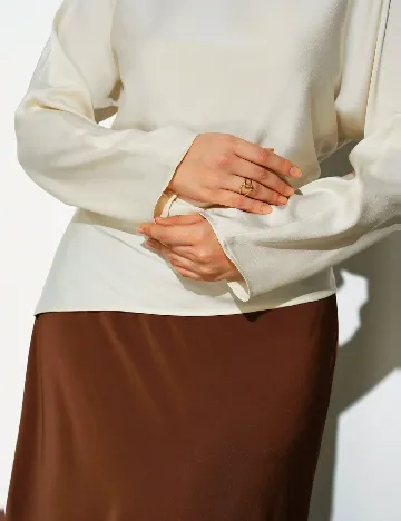 Bluza SHEIN CURVE, crem