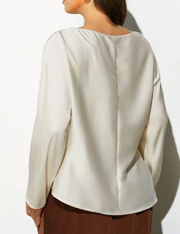 Bluza SHEIN CURVE, crem