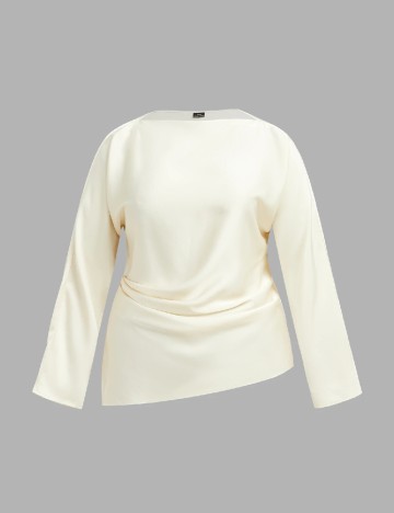 Bluza SHEIN CURVE, crem