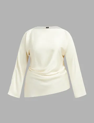 Bluza SHEIN CURVE, crem