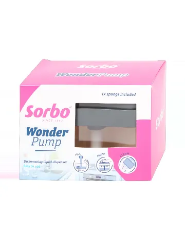 Dozator detergent de vase  Sorbo, gri