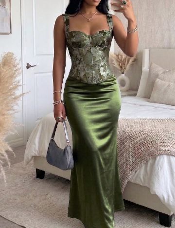 Fusta SHEIN, verde
