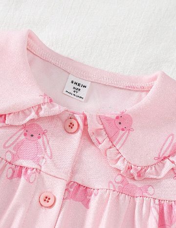 Pijama Shein Kids, roz
